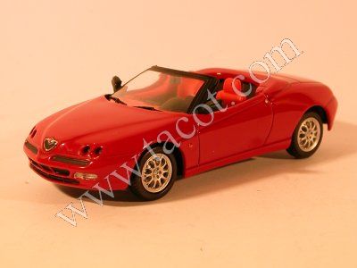 Модель 1:43 Alfa Romeo Spyder - red