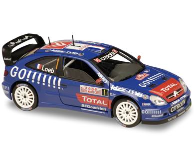 Модель 1:18 Citroen Xsara WRC №1 Monte-Carlo (Sebastian Loeb - Daniel Elena)