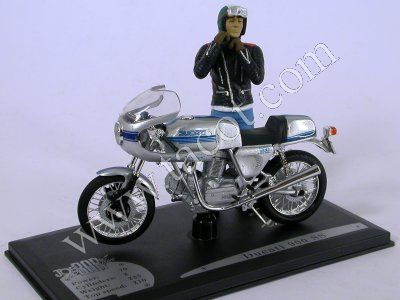 Модель 1:18 Ducati 900 SS Joe Bar Team with figurine