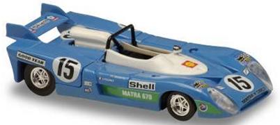 Модель 1:43 Matra-Simca MS 670 №15 Winner Le Mans (Henri Pescarolo - Graham Hill)