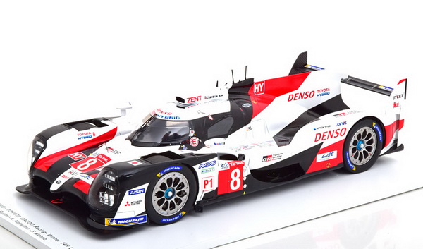 Модель 1:18 Toyota TS050 Hybrid Winner 24h Le Mans 2019 Buemi/Nakajima/Alonso