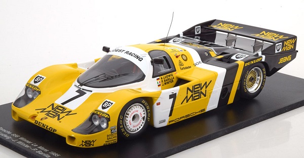Модель 1:18 Porsche 956 №7 «New Man» Winner 24h Le Mans (Klaus Ludwig - Paolo Barilla - Krages)