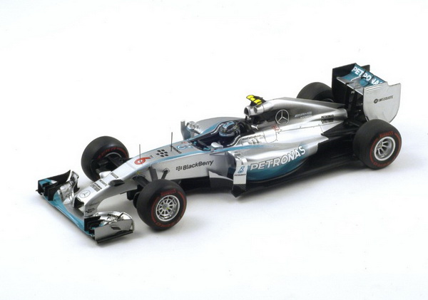 Mercedes F1 W05 №6 Winner Monaco GP (Nico Rosberg) 18S141 Модель 1:18