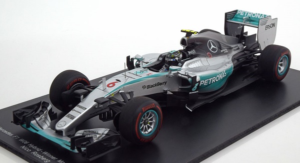 Модель 1:18 Mercedes W06 №6 Winner GP Monaco (Nico Rosberg)
