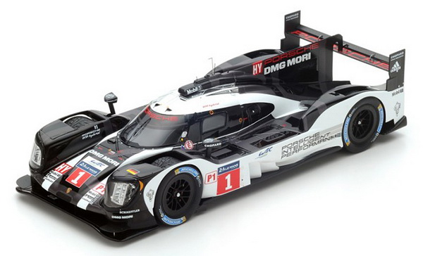 Porsche 919 hybrid №1 24h Le Mans (Timo Bernhard - Mark Webber - Brendon Hartley) 18S263 Модель 1:18