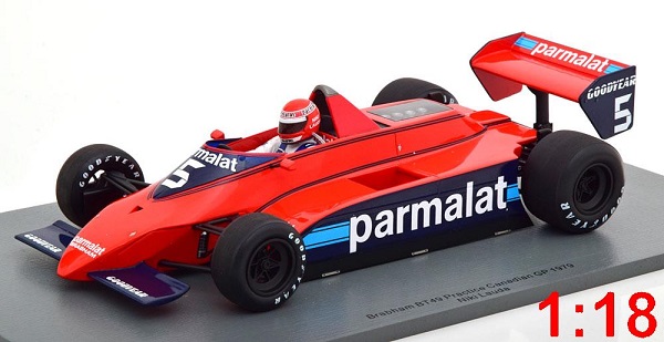 Brabham Ford BT49 №5 Practice GP Canada (Lauda) 18S296 Модель 1:18