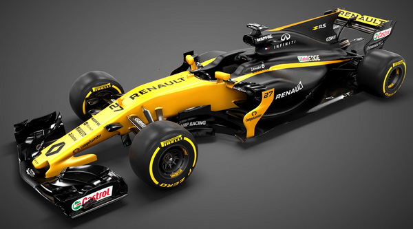 Renault R.S.17 №27 GP Bahrain (Nico Hulkenberg) 18S304 Модель 1:43