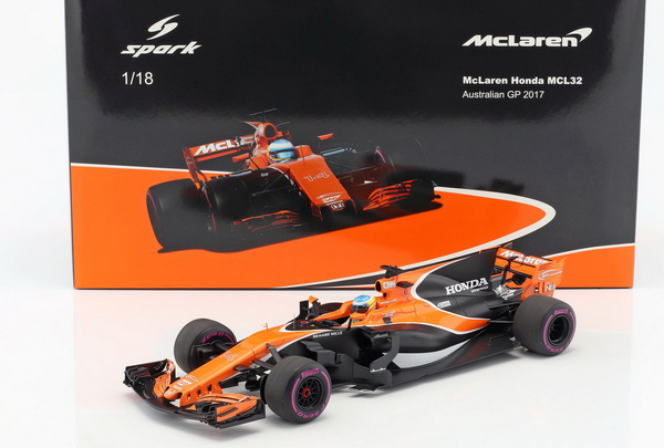 Модель 1:18 McLaren Honda MCL32 №2 GP Australien (Stoffel Vandoorne)