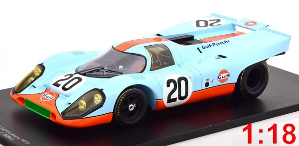 Модель 1:18 Porsche 917K №20 «Gulf» 24h Le Mans (Redman - Siffert)