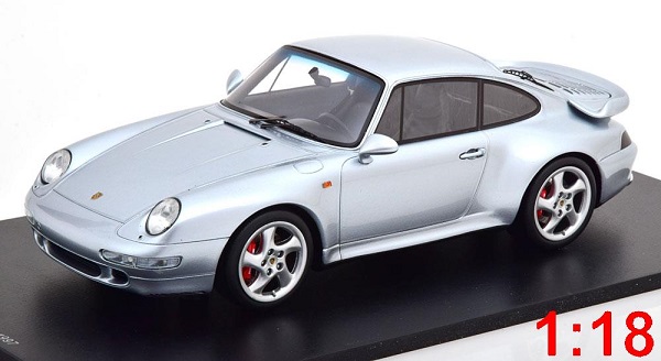 Porsche 911 (993) turbo Coupe 1997 silver