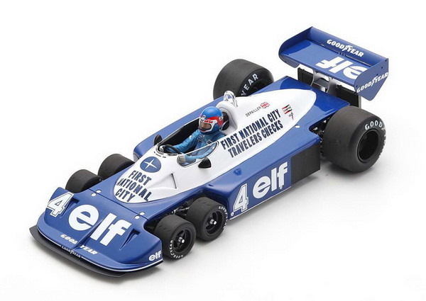 Tyrrell Ford P34 6-wheels №4 «Elf» GP Italien (Patrick Depailler)