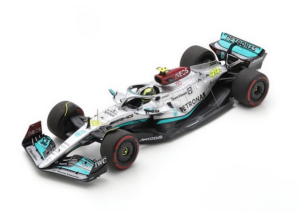 Mercedes F1 W13 E Performance GP Bahrain 2022 Hamilton 18S745 Модель 1:18
