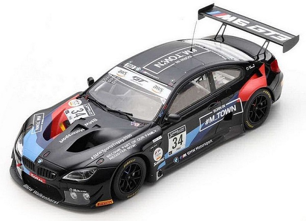BMW M6 GT3 №34 Spa (Augusto Farfus - Catsburg - P.Eng)