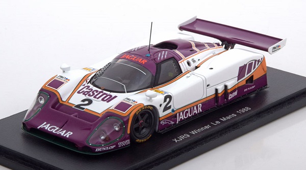 Jaguar XJR-9 №2 Winner 24h Le Mans (Jan Lammers - Johnny Dumfries - Andy Wallace) 43LM88 Модель 1:43