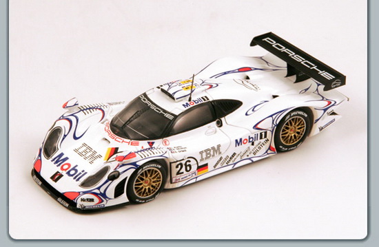 Модель 1:43 Porsche 911 GT1 №26 Winner Le Mans (Allan McNish - Stephane Ortelli - Laurent Aiello)