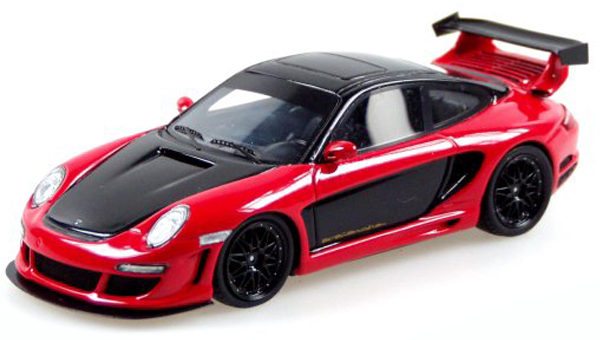 Porsche 911 (997) GTR 600 Evo Gemballa Avalanche - red/black (L.E.500pcs by Modelissimo)