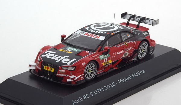 Audi RS 5 №17 DTM (Miguel Molina) 5021600138 Модель 1:43