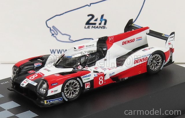 TOYOTA Ts050 2.4l Hybrid Turbo V6 Team Toyota Gazoo Racing N8 Winner 24h Le Mans (2020) S.Buemi - B.Hartley - K.Nakajima, Red