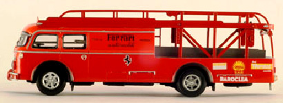 fiat transporter team ferrari - red 87RL040 Модель 1:87