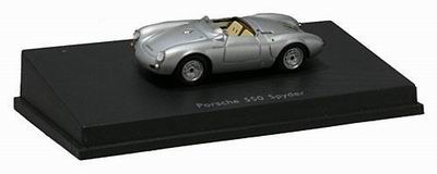 Модель 1:87 Porsche 550 - silver