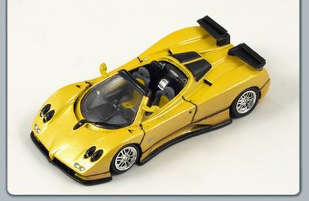 Модель 1:87 Pagani Zonda Spyder - yellow