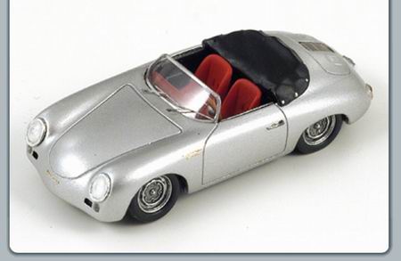 porsche 356 speedster carrera - silver 87S054 Модель 1:87