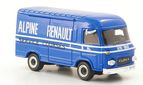 renault saviem sg 2 «alpine renault» - blue 87S084 Модель 1:87