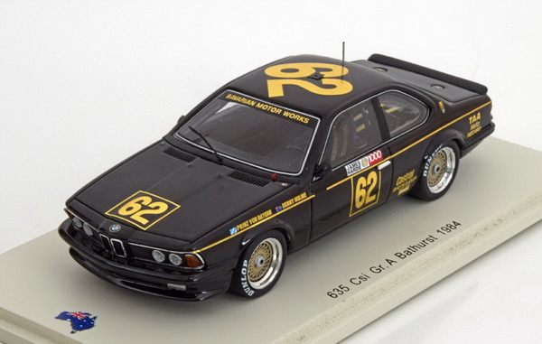 Модель 1:43 BMW 635 CSi №62 Gr.A Bathurst 1000 (Denny Hulme - Leopold Prinz von Bayern) (L.E.1000pcs)