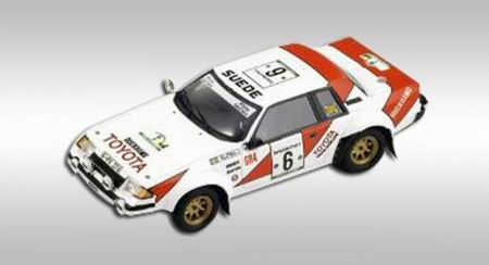 Модель 1:43 Toyota Celica №6 2nd Ivory Coast Rally (Bjorn Waldegard - Fred Gallagher)