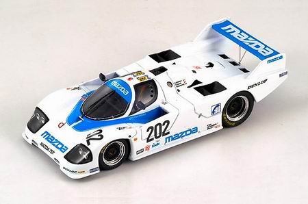 Модель 1:43 Mazda 757 №202 7th Le Mans (Pierre Dieudonne - David Kennedy - Mark Galvin)