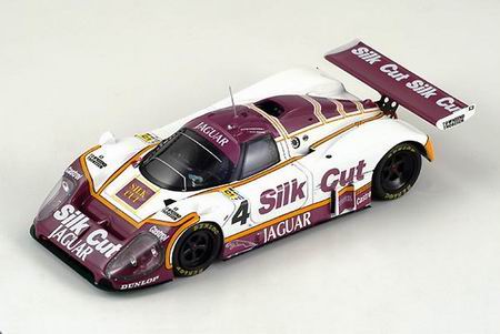Модель 1:43 Jaguar XJR-8 №4 «Silk Cut» 5th Le Mans (Eddie McKay Cheever, Jr. - Raul Boesel - Jan Lammers)