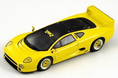 jaguar xj 220 twr road version - yellow S0768 Модель 1:43