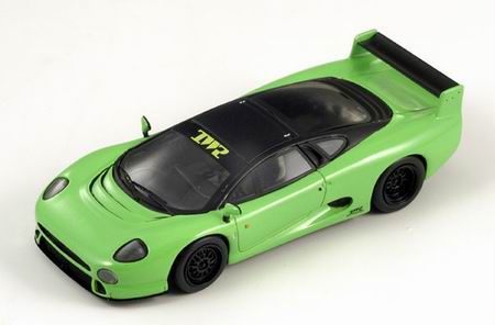 jaguar xj 220 twr road version - green S0769 Модель 1:43
