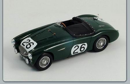 Модель 1:43 Austin-Healey 100 S №26 Le Mans (Lans Macklin - Alfred Lazarus Fingleston «Les Leston»)
