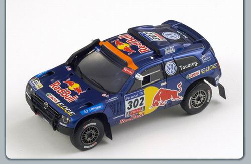 Модель 1:43 Volkswagen Race Touareg III №302 Winner Rally Dakar (Nasser Al-Attiyah)