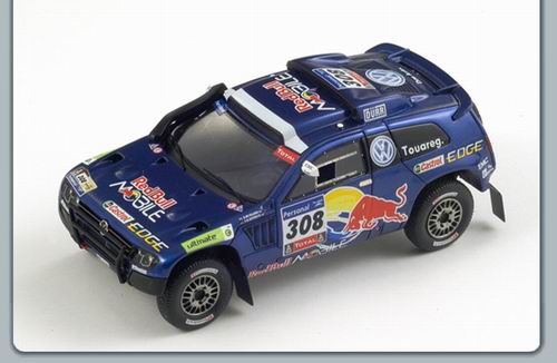 Модель 1:43 Volkswagen Race Touareg III №308 2nd Rally Dakar (Giniel de Villiers)
