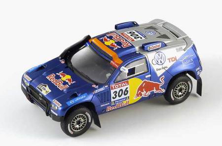 Модель 1:43 Volkswagen Race Touareg №306 2nd Rally Dakar