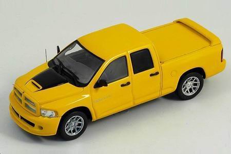Модель 1:43 Dodge RAM SRT-10 Quadcab Yellow Fever