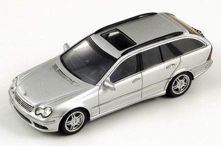 mercedes-benz c55 station wagon - silver S1046 Модель 1:43