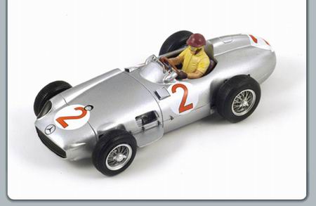 Модель 1:43 Mercedes-Benz W196 №2 Monaco (Juan Manuel Fangio)