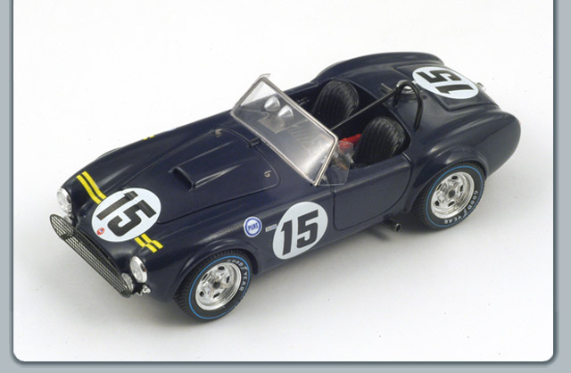 Модель 1:43 A.C. Cobra №15 Sebring 12h (Daniel Sexton Gurney - Phil Hill)