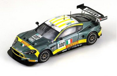 Модель 1:43 Aston Martin DBR9, №100, AMR BMS, 24h Le Mans, Babini/Davies/Malucelli, 2007