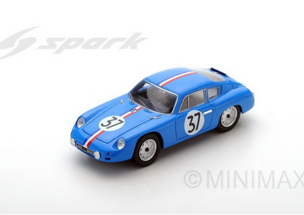 Модель 1:43 Porsche 356B Carrera Abarth GTL #37 Le Mans 1961 R. Buchet - P. Monneret