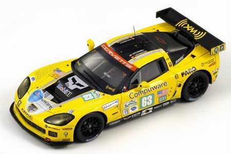 Модель 1:43 Chevrolet Corvette C6.R Corvette Racing №63 Le Mans Winner LMGT1 Class