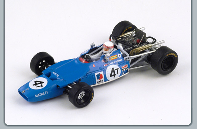 Модель 1:43 Matra MS84 №4t Test Dutch GP (Jackie Stewart)