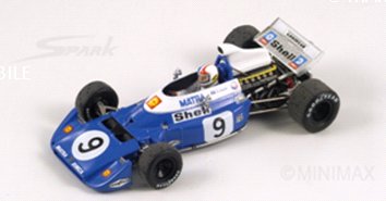 Модель 1:43 Matra-Simca MS 120C №9 3rd GP France (Chris Amon)