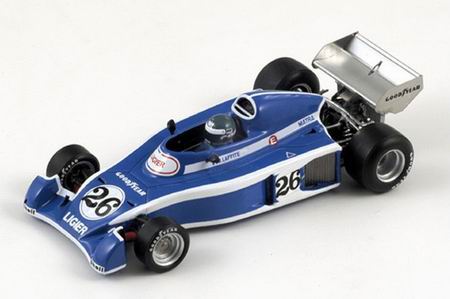 Модель 1:43 Ligier JS5 №26 Nurburgring (Jacques Laffite)