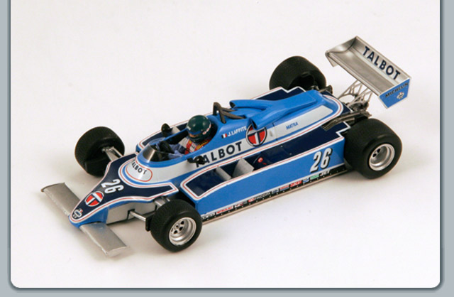 Модель 1:43 Ligier JS17 №26 Winner Canadian GP (Jacques Laffite)
