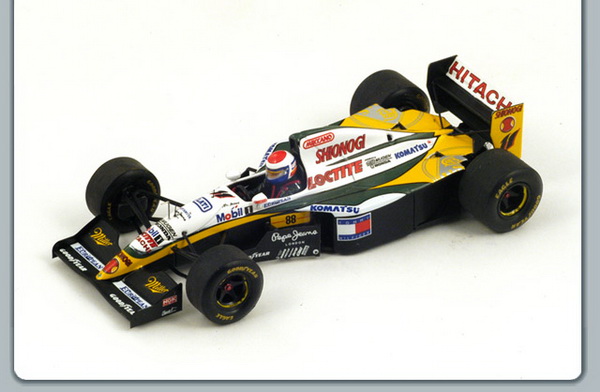 Модель 1:43 Lotus 109 №11 European GP (Eric Bernard)