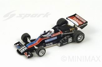 Модель 1:43 Shadow DN8 №16 4th Dutch GP 1976 Tom Pryce (FI)